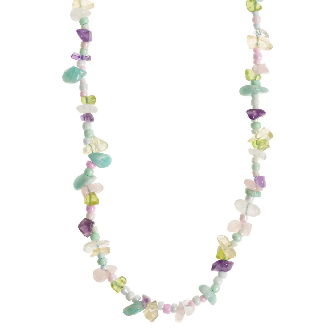 Larissa - Semi Precious Colorful Stones Necklace