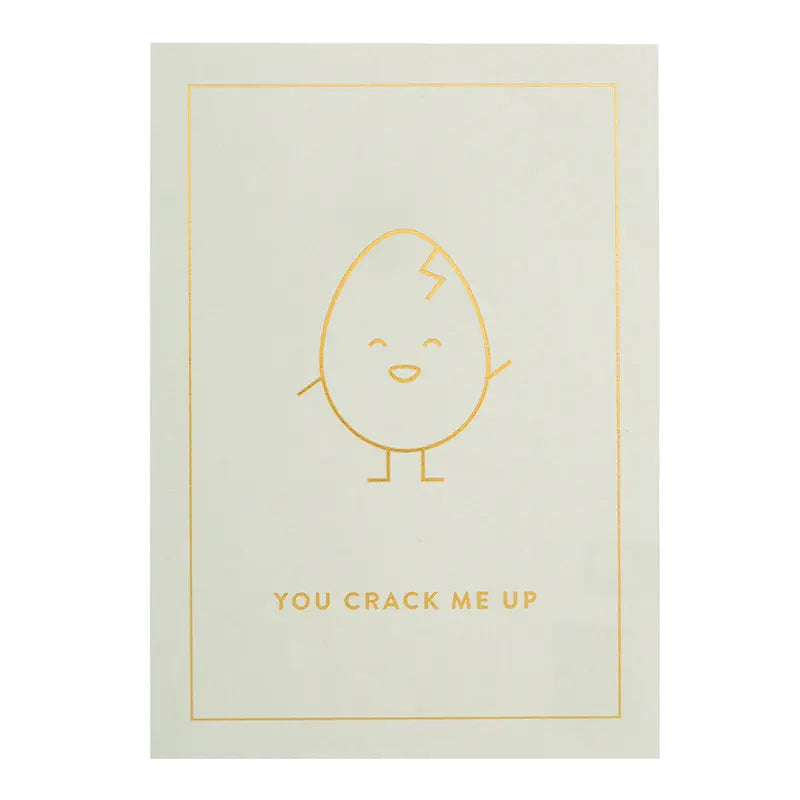 You Crack Me Up Postcard