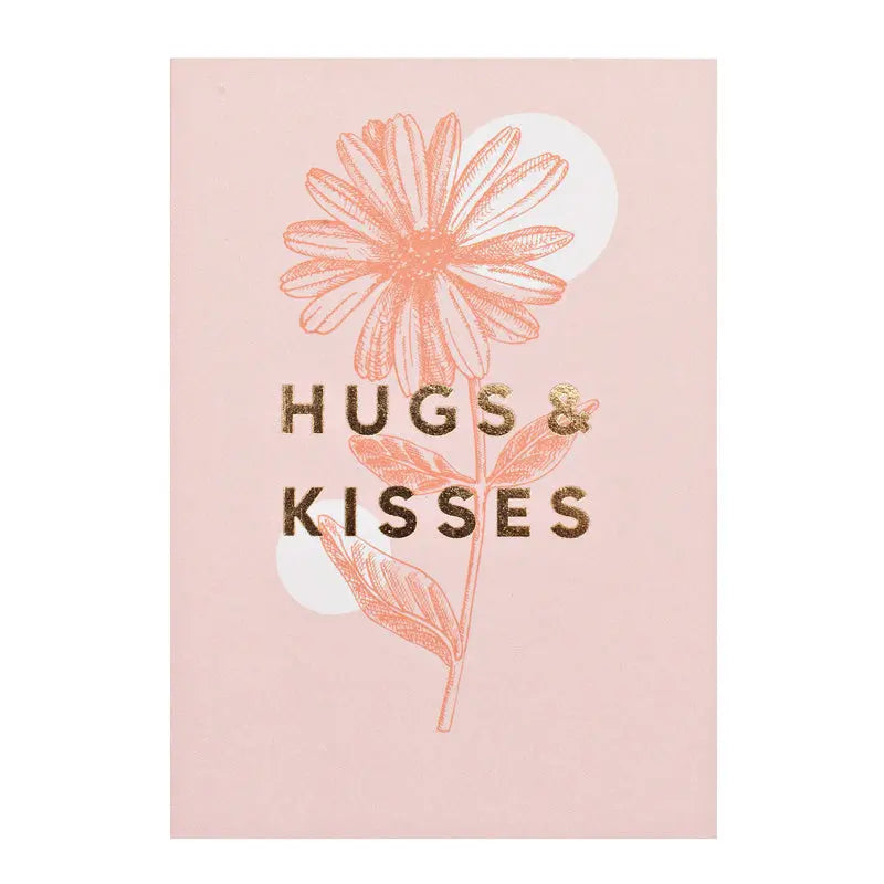 Hugs & Kisses Greeting Card